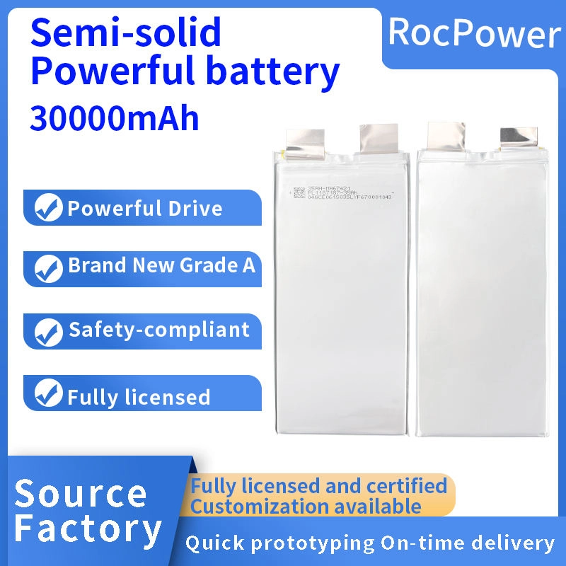 Semi-solid State Cells