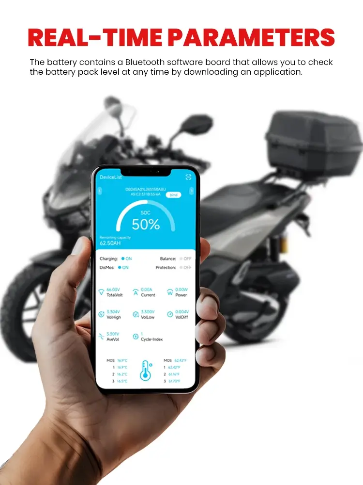 Electric Motorcycle Battery