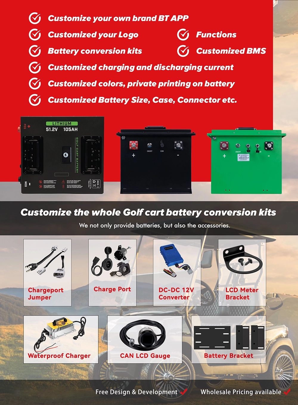 golf lithium battery