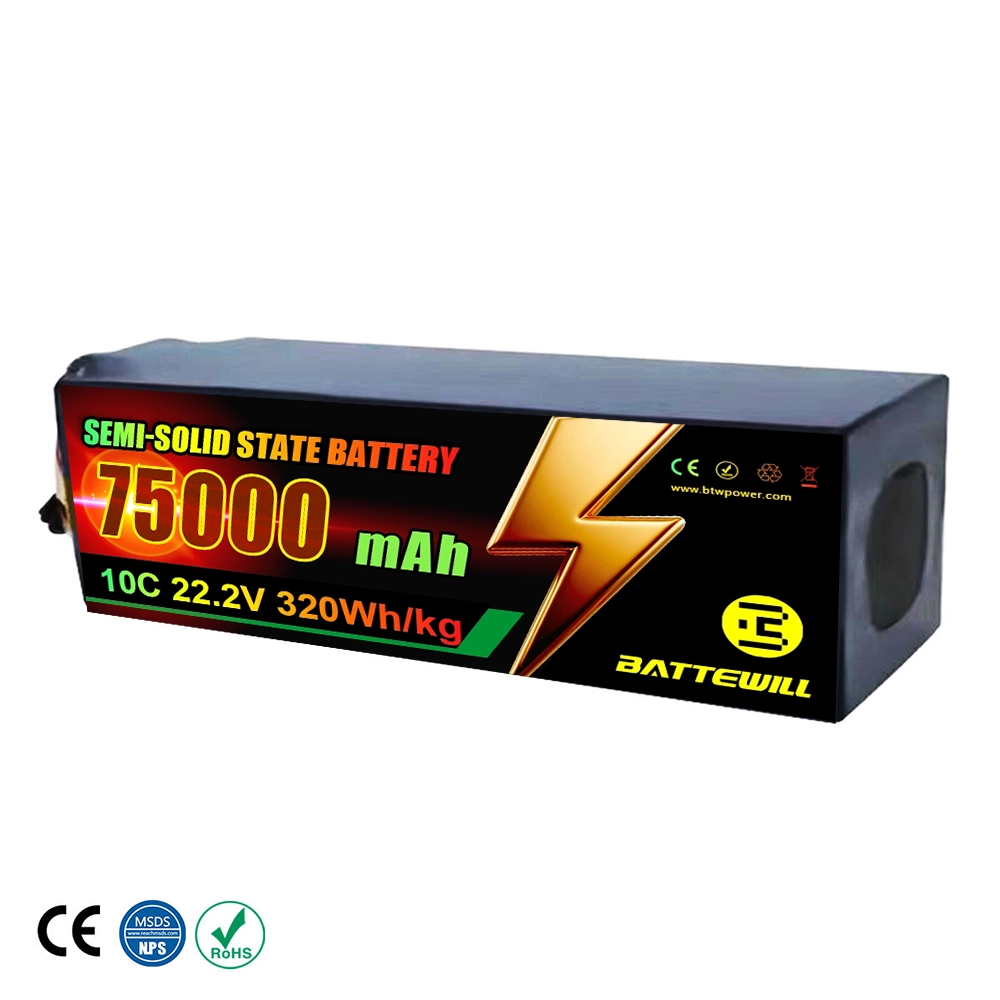 semi solid state drone battery