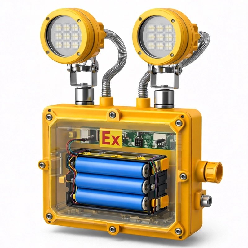 Emergency light power