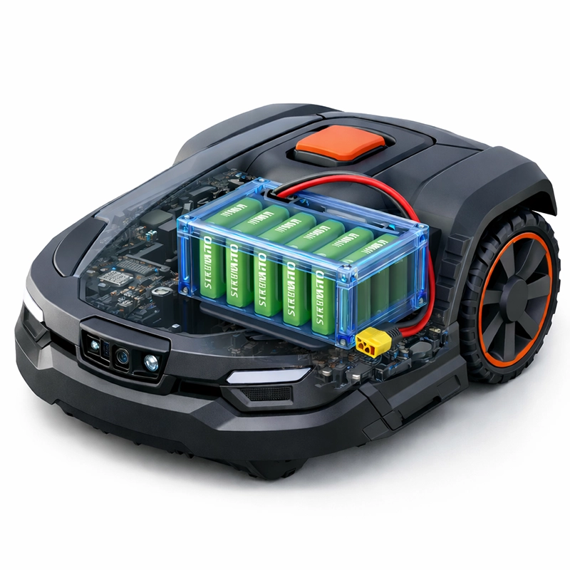 robot lawn mower battery